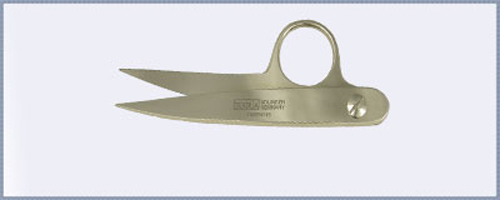 textilia solingen ats02 eğri uçlu 115mm makas